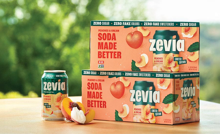 Zevia Peaches & Cream