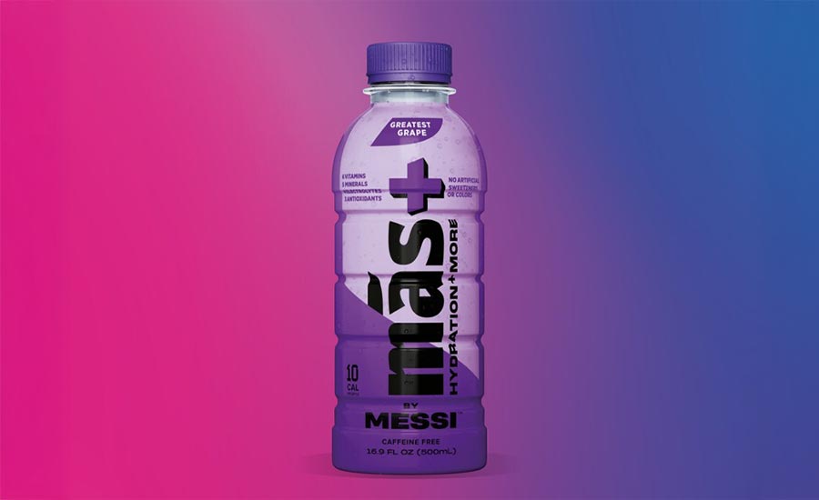 Hydration beverage Más+ by Messi