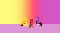 The image shows a can of Clear Protein Soda. The image shows a can of Clear Protein Soda.