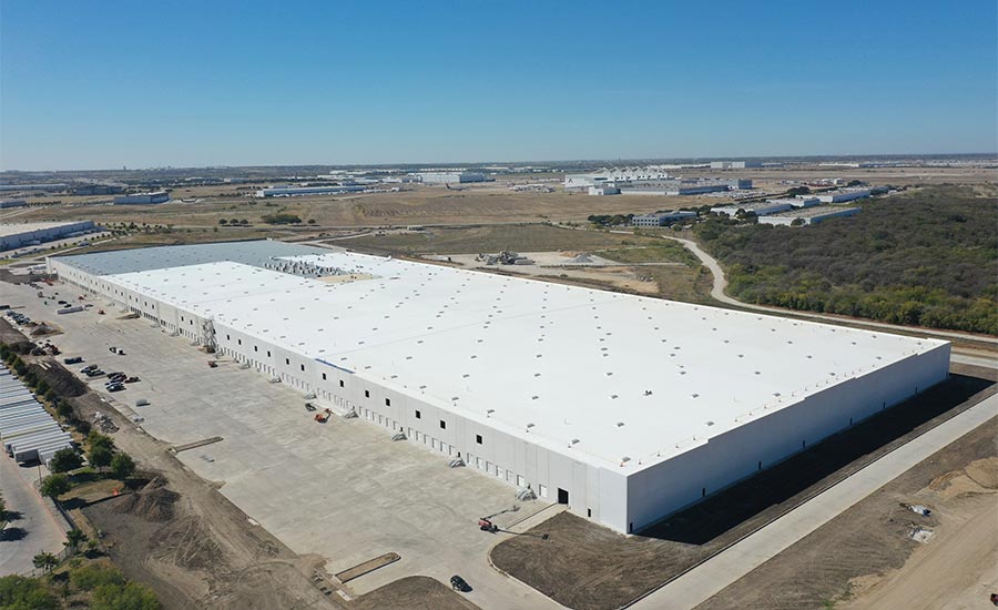 a large industrial building belonging to the beverage manufacturer DrinkPAK