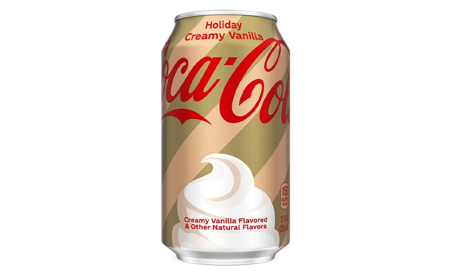 The Coca-Cola Co. released Coca-Cola Holiday Creamy Vanilla