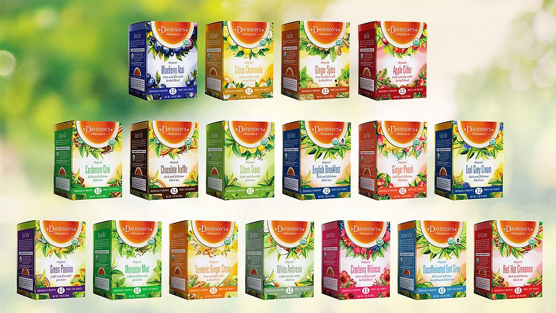 Davidson’s Organic celebrates 50 years with new launches