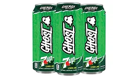  GHOST Energy x 7UP Lemon Lime energy drink