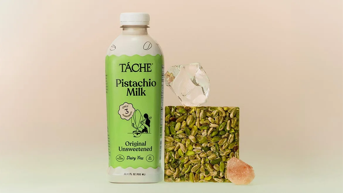 the Táche Three-Ingredient Original Unsweetened Pistachio Milk