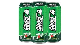  GHOST Energy x 7UP Lemon Lime energy drink