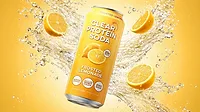 Clean Simple Eats Frosted Lemonade Clear Protein Soda Clean Simple Eats Frosted Lemonade Clear Protein Soda