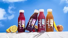 Evolution Fresh organic teas featuring cold-pressed juices