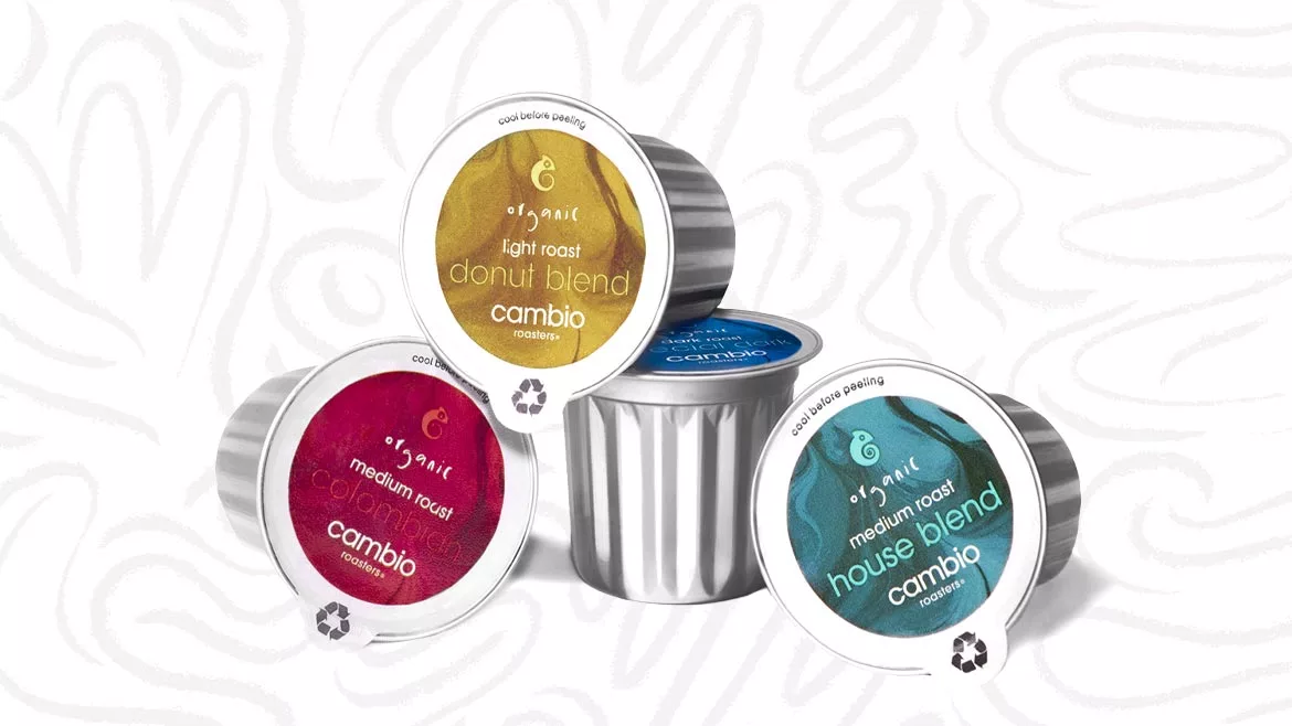the first recyclable aluminum K-Cup pods