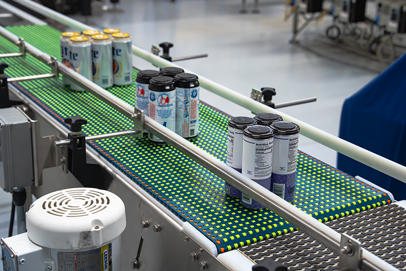 a variety pack infeed and laning system