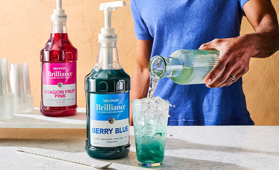 Berry Blue and Dragon Fruit Pink flavors