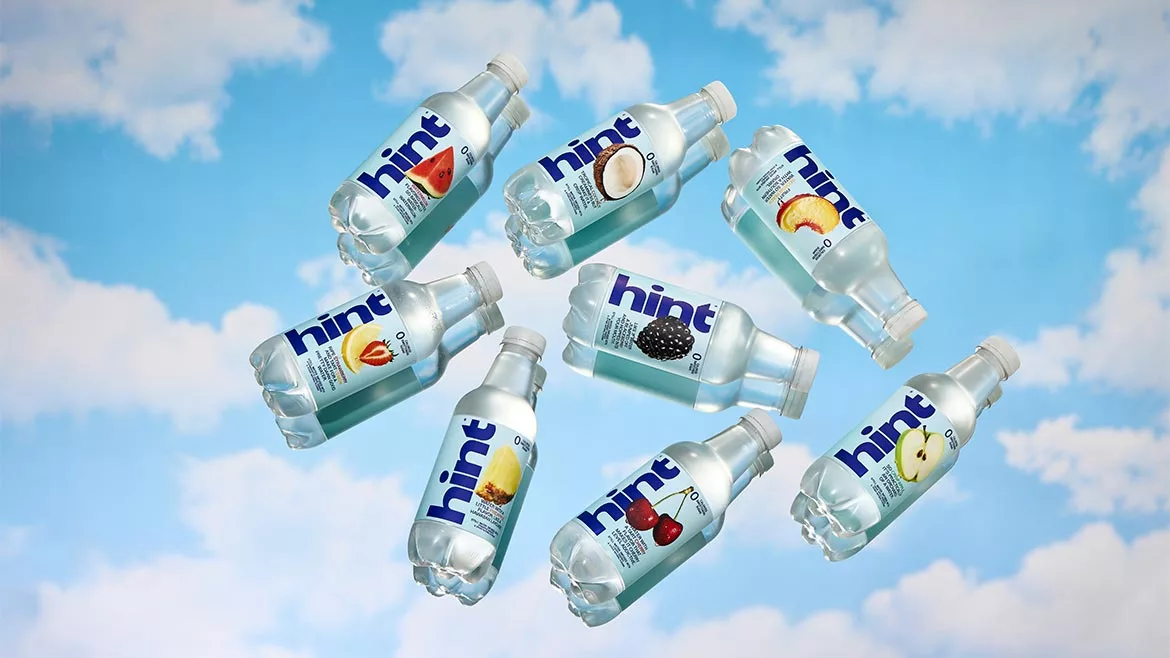The item shown is a Hint Water Variety Pack. 