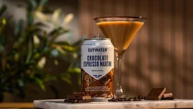 This item is a Cutwater Chocolate Espresso Martini canned cocktail