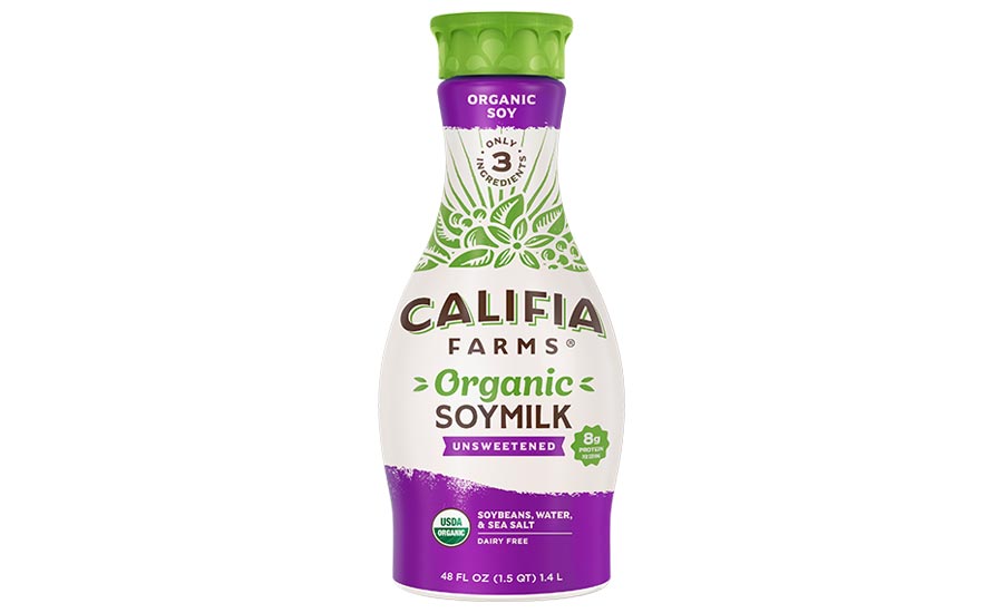 This is a Califia Farms Organic Soy Milk. 
