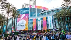 This image shows the 45th annual Natural Products Expo West