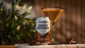 This item is a Cutwater Chocolate Espresso Martini canned cocktail
