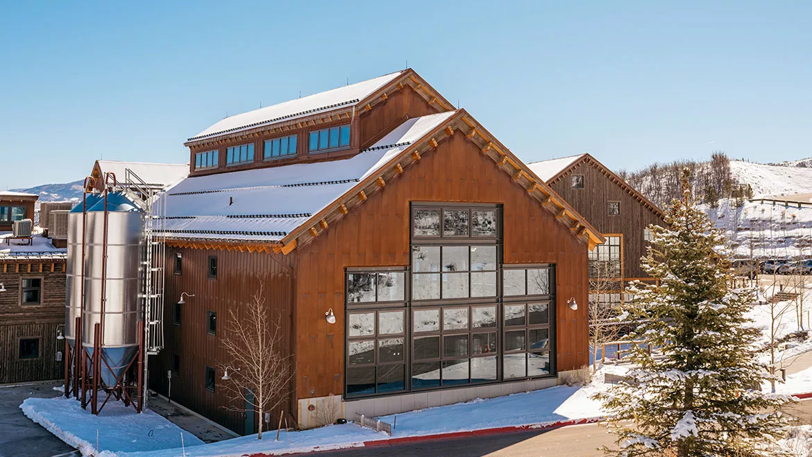 High West Distillery headquarters located in Wanship, Utah