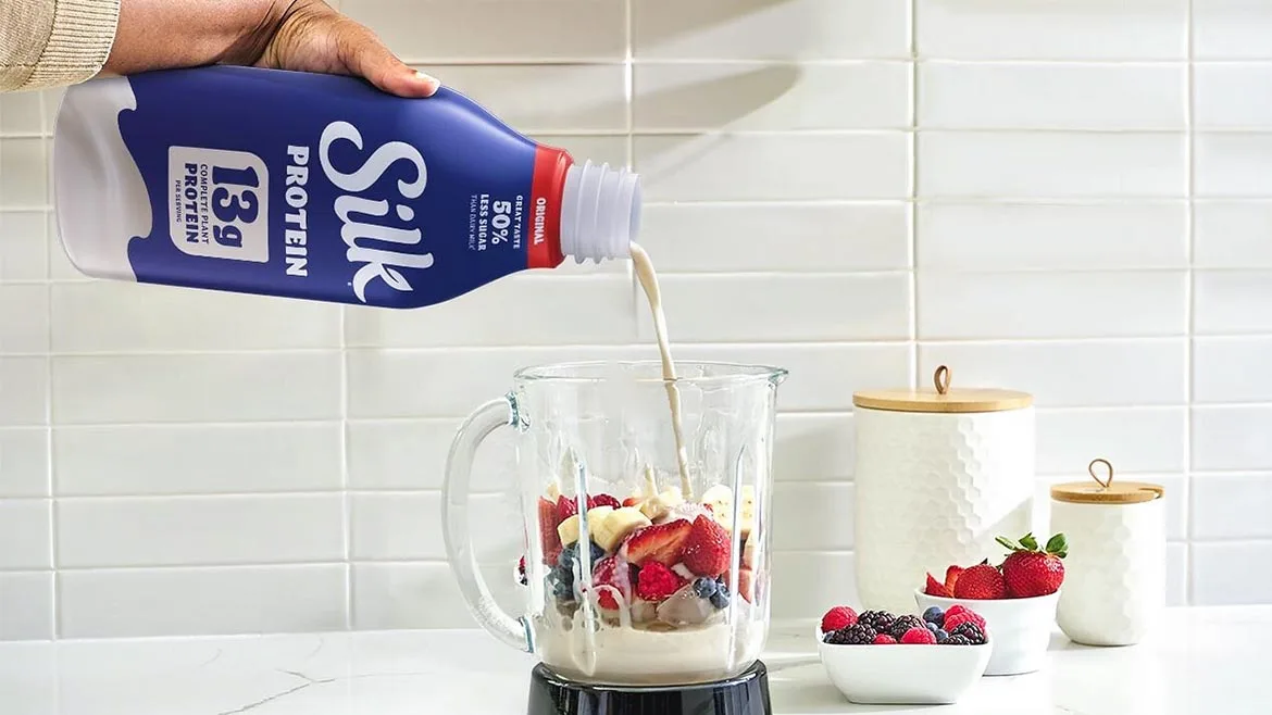 a bottle of Silk Protein Original (48 fl oz)