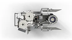 an industrial packaging or wrapping machine mechanism an industrial packaging or wrapping machine mechanism